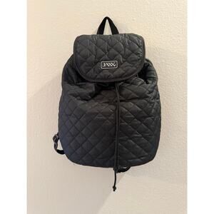 JAXX Quilted FitPak Meal Prep Backpack Black Pink